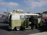 Restored VW Microbus With roof rack