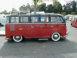 Beautiful vintage Volkswagen 23-window Deluxe samba bus