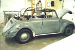 Restoring a 1954 Volkswagen Cabriolet Bug