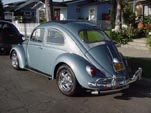 Beautifully restored 1963 Volkswagen ragtop bug