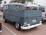 Original 1961 Volkswagen Double Cab Pickup With Those Cool Small Round Glass Taillights
