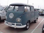 1961 VW Crew Cab Pickup has Those Classic Small Front Turn Signal Housings