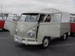 Super Clean Volkswagen Double Cab Pickup Painted in L-472 Beige Gray Stock Color