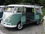 Rare Volkswagen Microbus With Double Doors