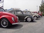 Line of VW bugs