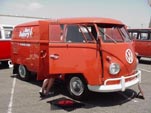 VW Panel Van in original L53 - Sealing Wax Red