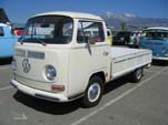 VW Bay Window SingleCab Pickup Truck with the Side Gates folded down