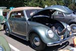 Completely restored 1954 Volkswagen convertible bug