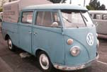 Ultra Rare VW Binz Double Cab Pickup truck in Original Paint and With Canvas Cover Over The Bed