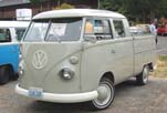 Nicely Restored VW Double Cab Pickup Painted Stock Color: Beige Gray (L472)