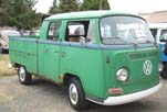 Survivor VW Bay Window Double Cab Pickup Truck With Some Rust in the Rocker Panels