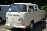 Very Clean Volkswagen Double Cab Pickup has Stock L-87 Pearl White Paint and is a 100-Point VW