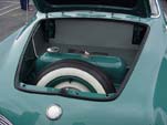 Very Nicely Restored Trunk Area in VW Karmann Ghia Convertible