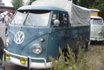 Original VW Single Cab Pickup with canvas tilt cover over the bed