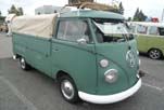 Cool VW Single Cab Pickup With Safari Windows, Roof Rack and Tilt Cover Oer The Pickup Bed